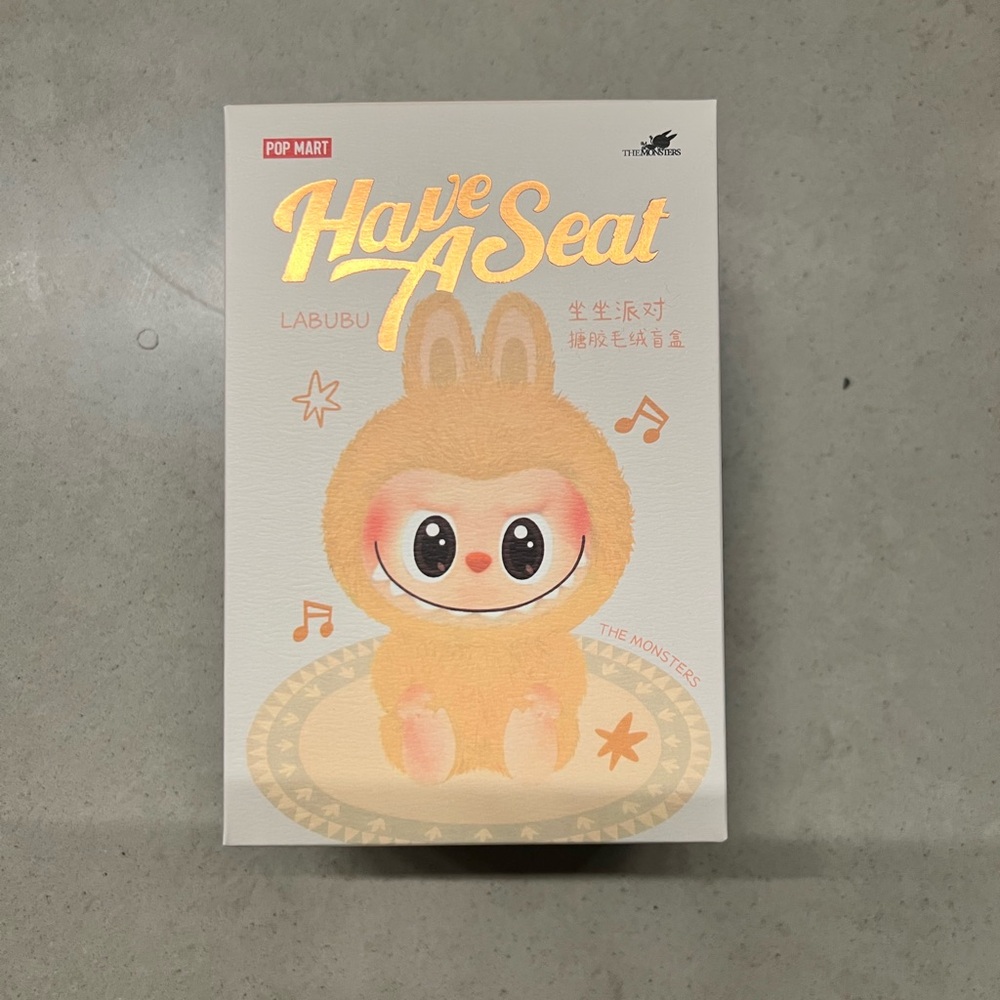 Pop Mart Labubu 'Have A Seat' Plush - BlindBox